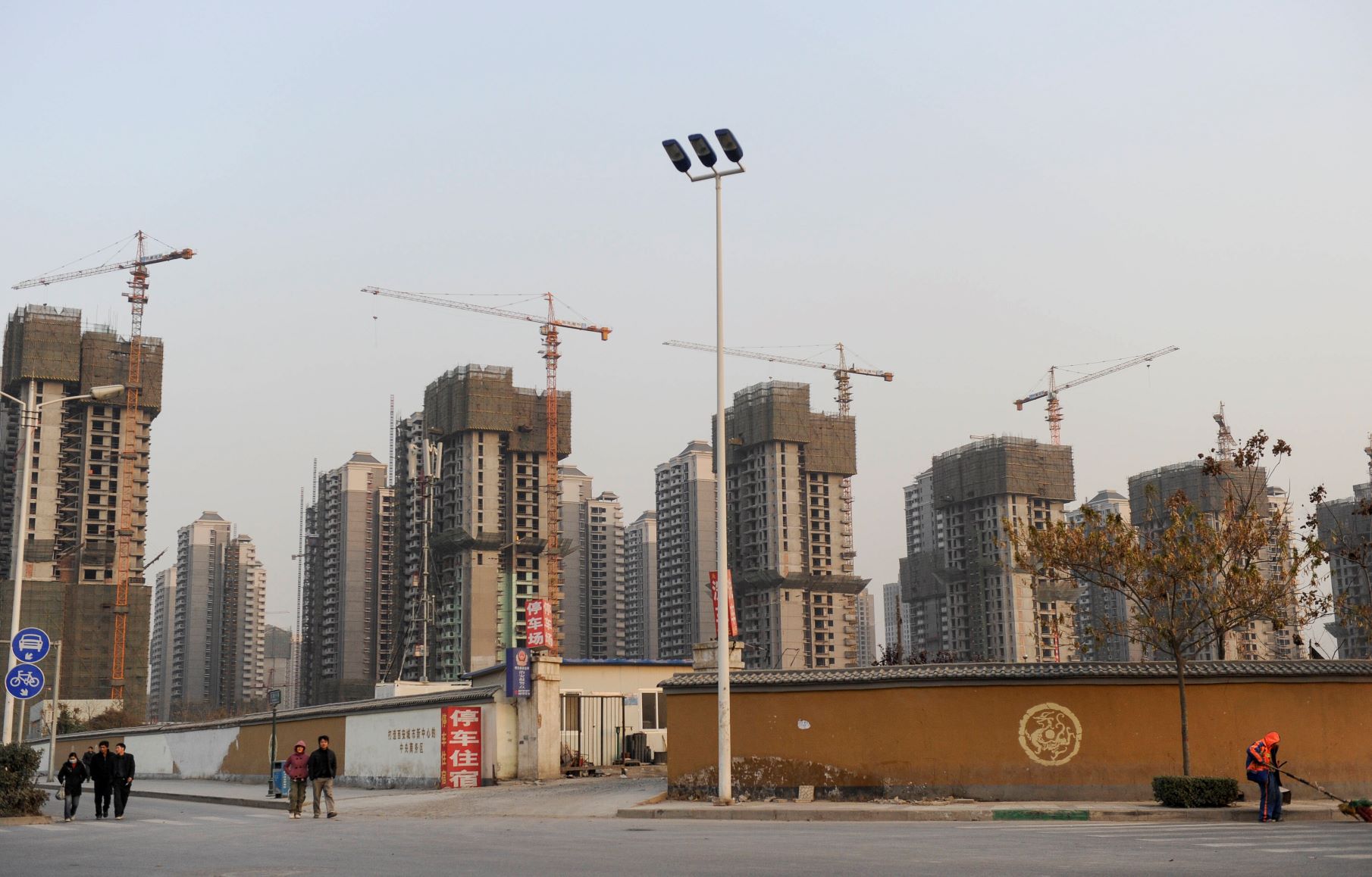 20211006-image-mb-imago imago- Neubau von Wohnhäusern in Xian, China