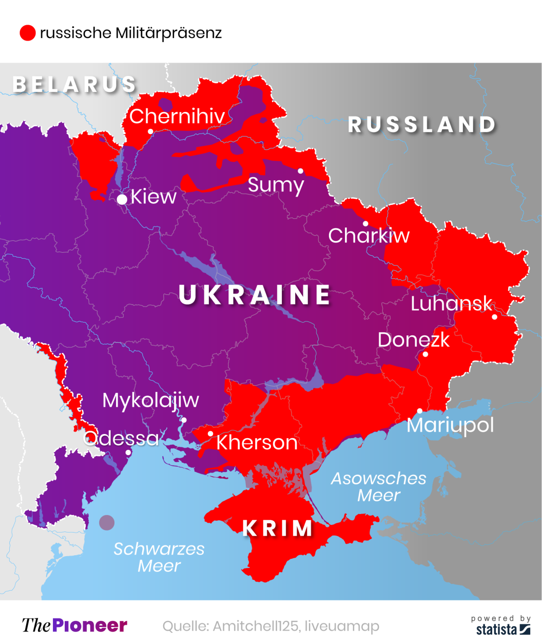 Die Lage in der Ukraine am 1. April