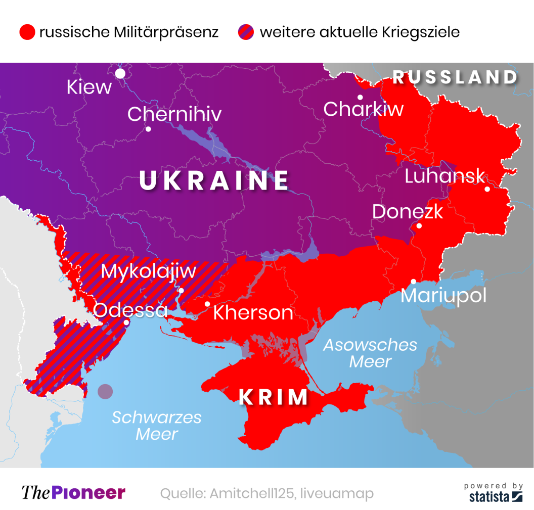 Die Lage in der Ukraine am 22. Mai