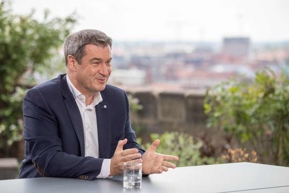 20220805-image-dpa-mb-Markus Söder spricht während der Sendung „ZDF-Sommerinterview mit CSU-Vorsitzender Markus Söder“.