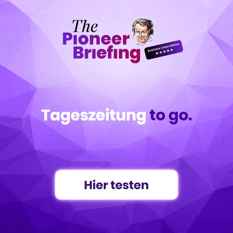 PB Banner „Tageszeitung To Go“