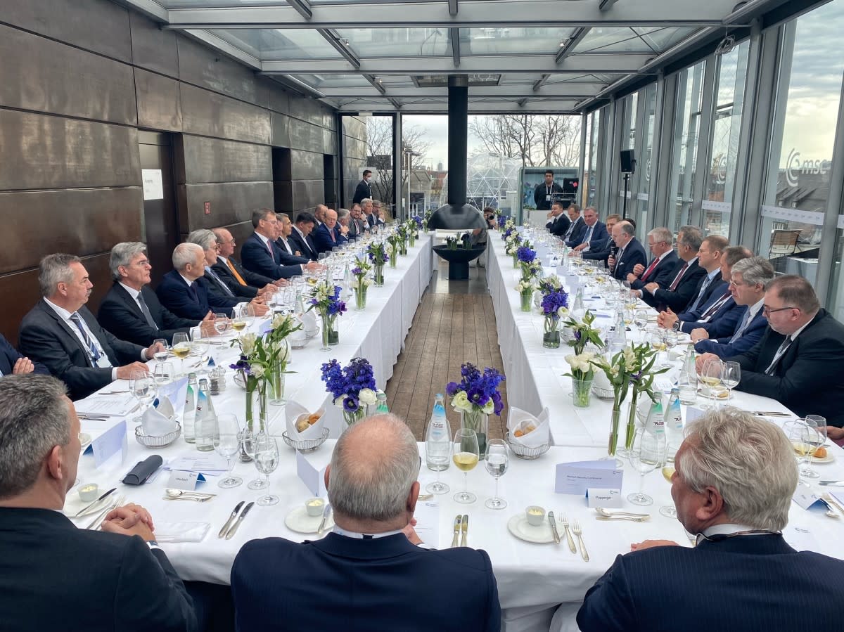 CEO Lunch bei der Münchner Sicherheitskonferenz am 18.2.2022
