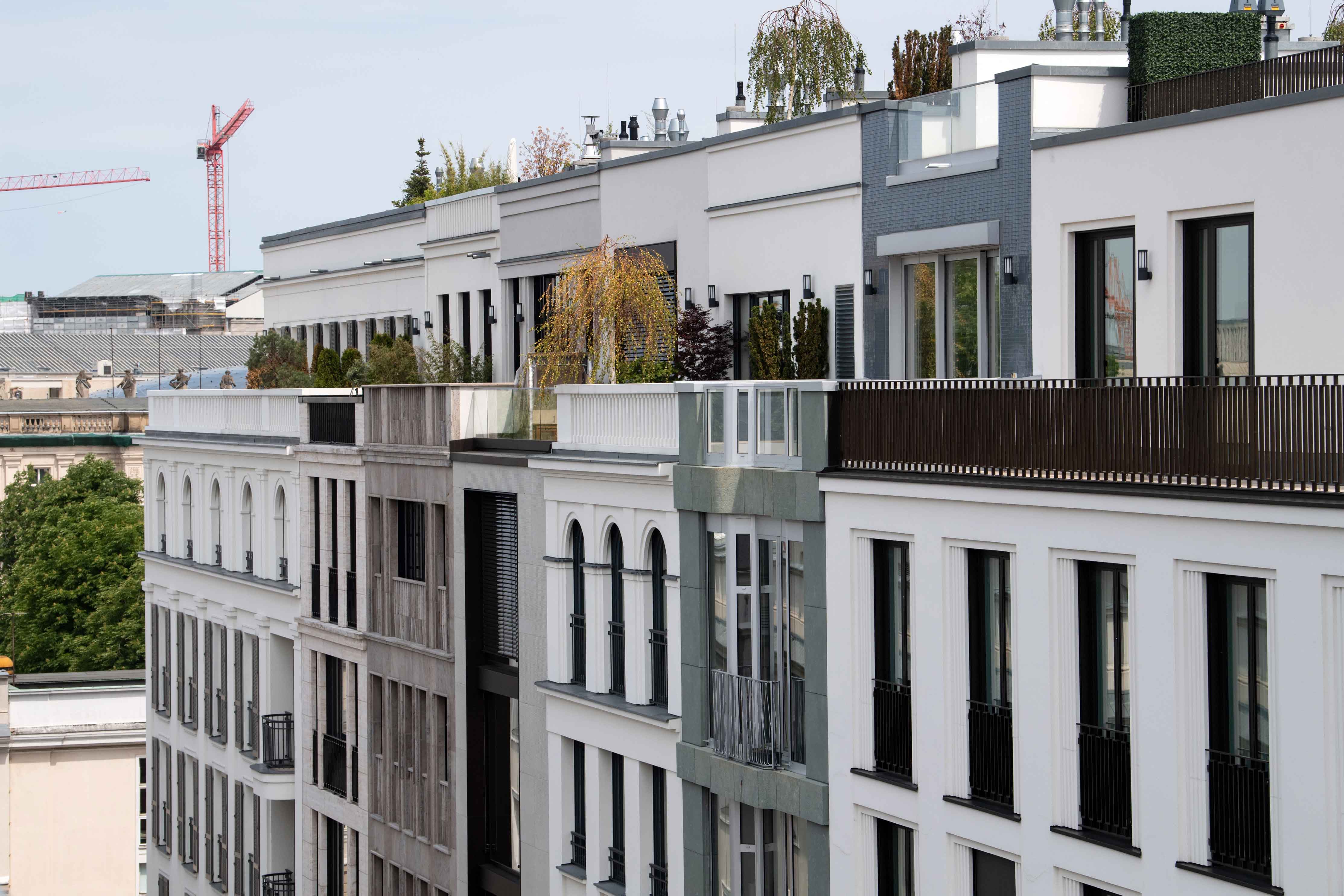 Neu gebaute Luxuswohnungen in Berlin