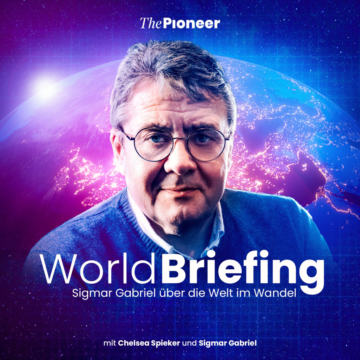 World Briefing Podcast Cover mit Brand Link zum World Briefing